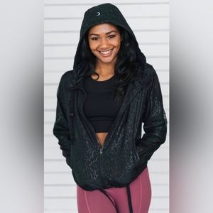 Zyia Black Bomber Jacket